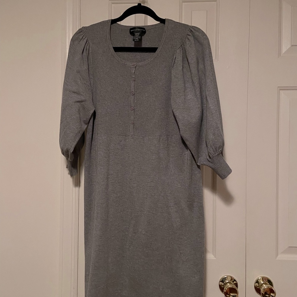 Women’s Gray Sweater Dress